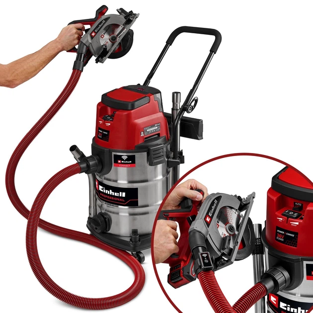 Odkurzacz akumulatorowy Einhell Professional X-Change TP-VC 36/30 S Auto - Solo (2347143) - obraz 4