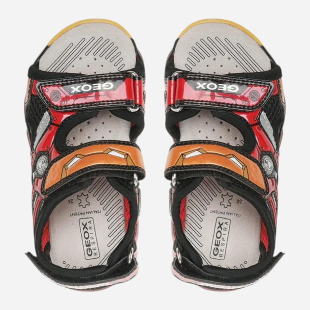 Дитячі сандалії для хлопчика Geox J350QB014CE-C0048 30 Чорні (8056206083363) - зображення 6