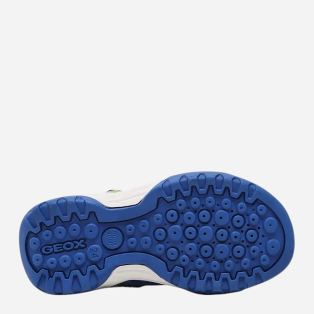 Підліткові сандалії для хлопчика Geox J350RB01454-C0749 35 Сині з салатовим (8056206083530) - зображення 6