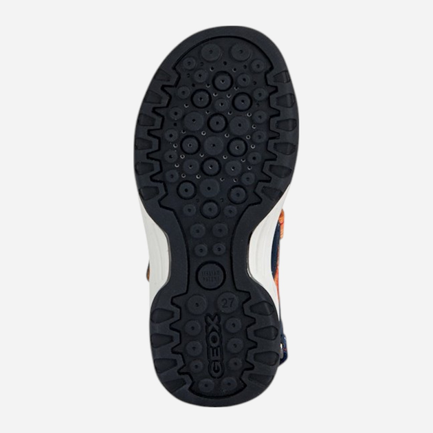 Підліткові сандалії для хлопчика Geox J350RB01454-C0820 35 Темно-сині з помаранчевим (8056206083691) - зображення 6