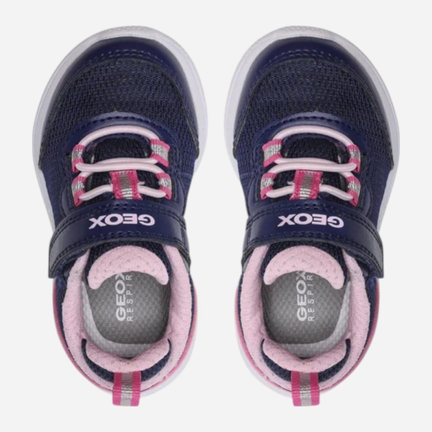 Дитячі кросівки для дівчинки Geox B254TE07TBC-C0694 27 Темно-сині (8056206011847) - зображення 5