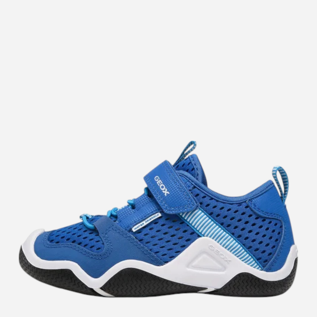 Buty sportowe chłopięce z siateczki Geox J3530A01450-C4380 32 Niebieskie (8056206086708) - obraz 3