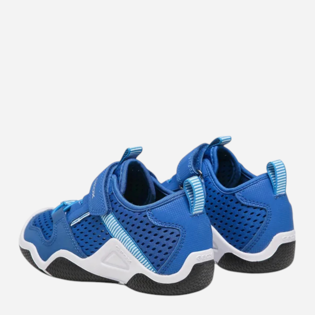 Buty sportowe chłopięce z siateczki Geox J3530A01450-C4380 34 Niebieskie (8056206086722) - obraz 5