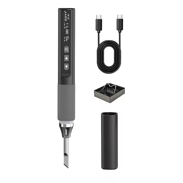 Паяльник Zoyi ZT-N1 USB Type-C 96W с одним жалом типа T12 – фото