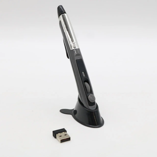 Мишка пульт від батарейки, USB / Ручка-мишка / Миша стилус для ПК POCKET WIRELESS MOUSE (L) - изображение 7