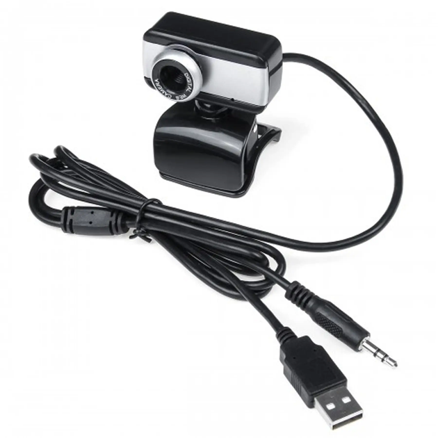 Веб-камера з USB та мікрофоном (640x480) / Вебка для комп'ютера та ноутбука A519 (L) - зображення 9