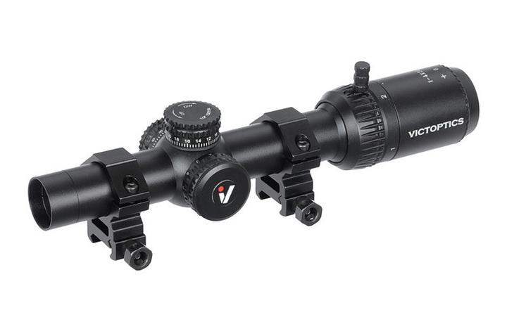 Оптичний приціл Victoptics ZOD 1-4x20IR - Black [Vector Optics] (для страйкболу) - зображення 1