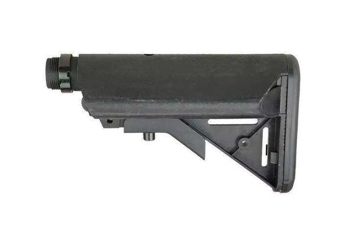 Приклад для приводів M4/M16 із трубою прикладу - Black [CYMA] (для страйкболу) - зображення 2