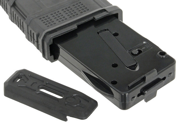 Магазин DMAG зі змінною місткістю 30/130 кульок для M4/M16 - Black [D-DAY] (для страйкболу) - зображення 2