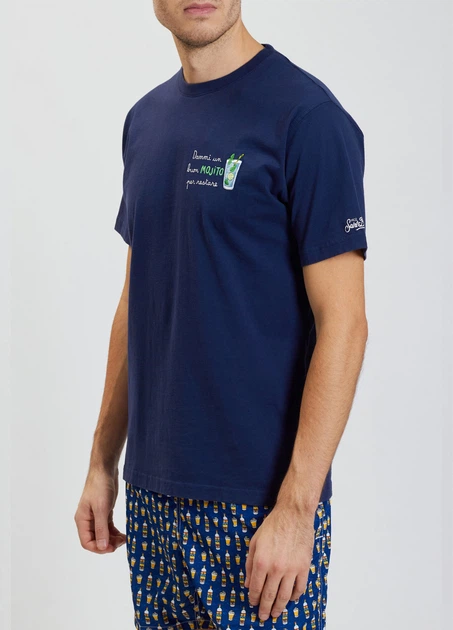 Футболка MC2 SAINT BARTH Мужская XXL Синий (ARN0001_02945G-XXL) - изображение 2