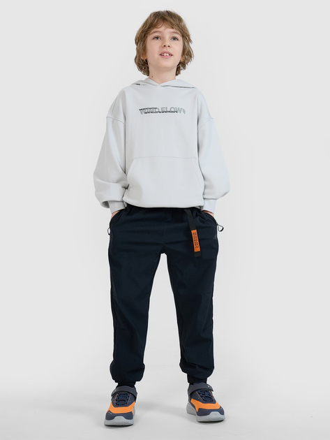 Spodnie dresowe młodzieżowe chłopięce joggery 4F 4FJWSS25TTROM1136-20S 158 cm Czarne (5905700500827) - obraz 3