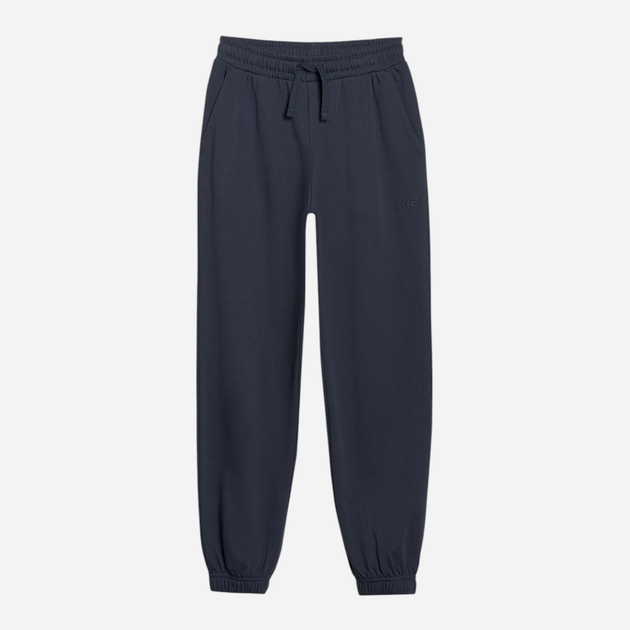 Spodnie dresowe młodzieżowe chłopięce joggery 4F 4FJWMM00TTROM1188-31S 164 cm Granatowe (5905700387930) - obraz 7