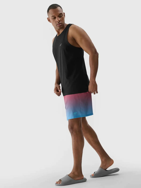 Koszulka bez rękawów męska 4F 4FWMM00TSLEM126-20S XL Czarna (5905700402282) - obraz 3