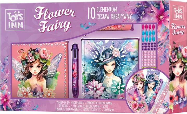 Набір для дитячої творчості Stnux Flower Fairy 10 предметів (5901583299339) - зображення 1