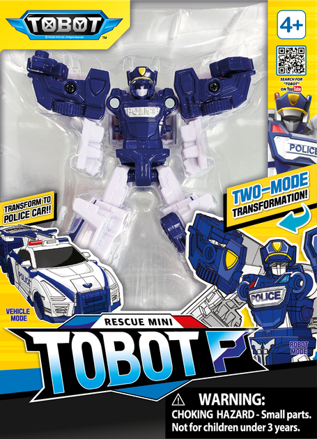 Іграшка-трансформер Young Toys Tobot P міні S5 11593 (8801198011593) - зображення 4