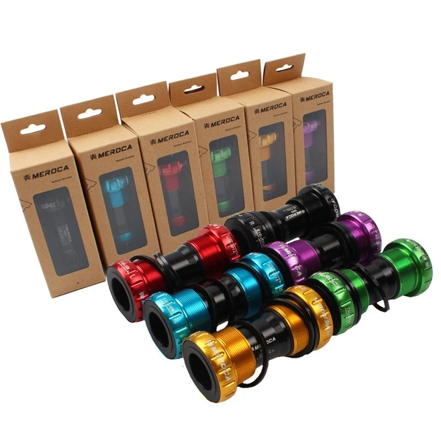 Каретка Meroca BB52 Hollowtech 2 68/73мм BSA (BC 1.37) для МТВ Красная - Фото 6 Каретка Meroca BB52 Hollowtech 2 68/73мм BSA (BC 1.37) для МТВ Красная - изображение 6