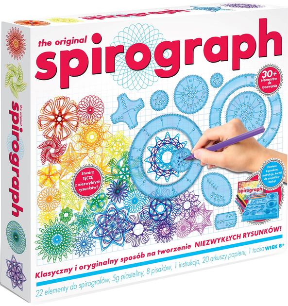 Zestaw do rysowania Dante Spirograph z pisakami (5026175562025) - obraz 1