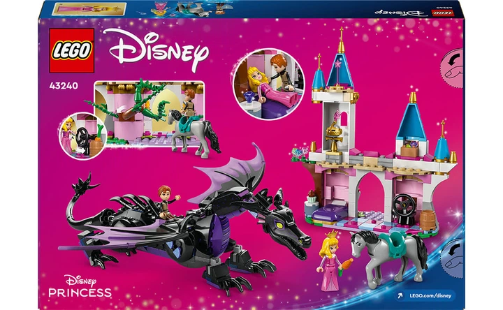 Конструктор Lego Disney Драконья форма Малефисенты, 583 детали 43240 - Фото 9 Конструктор Lego Disney Драконья форма Малефисенты, 583 детали 43240 - изображение 9