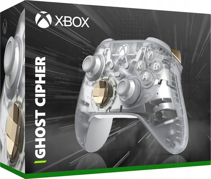 Bezprzewodowy pad do gier Microsoft Xbox Bezprzewodowy kontroler Ghost Cipher Special Edition (QAU-00158) - obraz 11