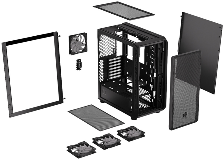 Корпус Endorfy Arx 500 ARGB Black (EY2A011) - зображення 17