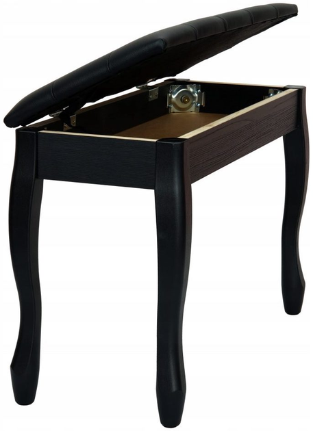 Ławka fortepianowa MusicMate MM-K15-B Virtuoso (5904119284168) - obraz 4
