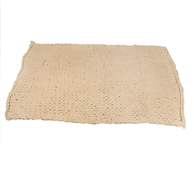 Утяжеленный плед из синели крупной вязки 150x200 см, 3,18 кг - изображение 3