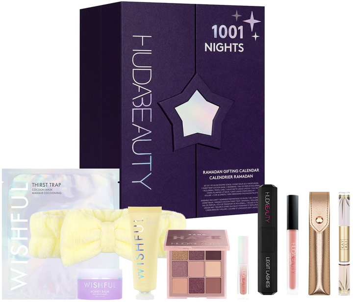 Kalendarz adwentowy Huda Beauty 1001 Nights (6291106038309) - obraz 1