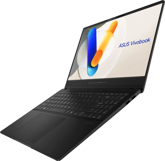 Ноутбук Asus Vivobook S 15 OLED M5506UA-MA029 (90NB1472-M00180) Neutral Black - Фото 4 Ноутбук Asus Vivobook S 15 OLED M5506UA-MA029 (90NB1472-M00180) Neutral Black - зображення 4