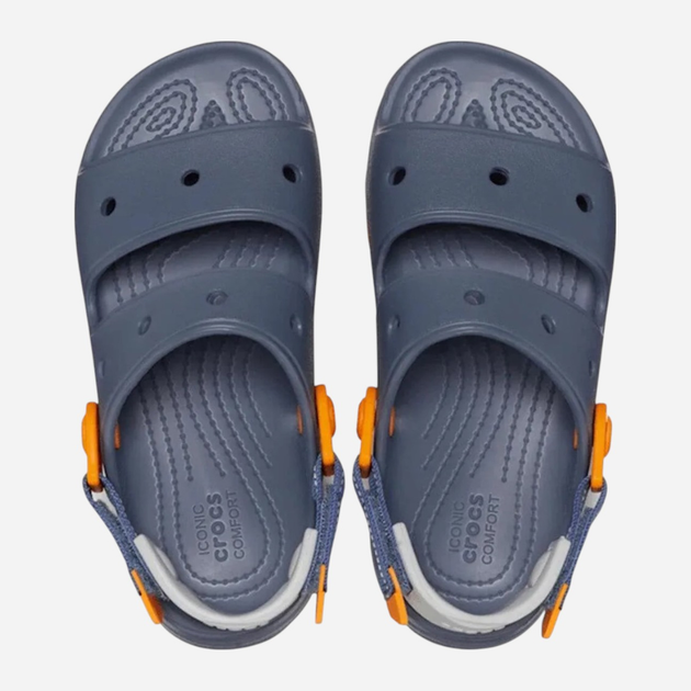 Sandały chłopięce Crocs All-Terrain 207707-4EA 38-39 (J6) Granatowe (196265557318) - obraz 3