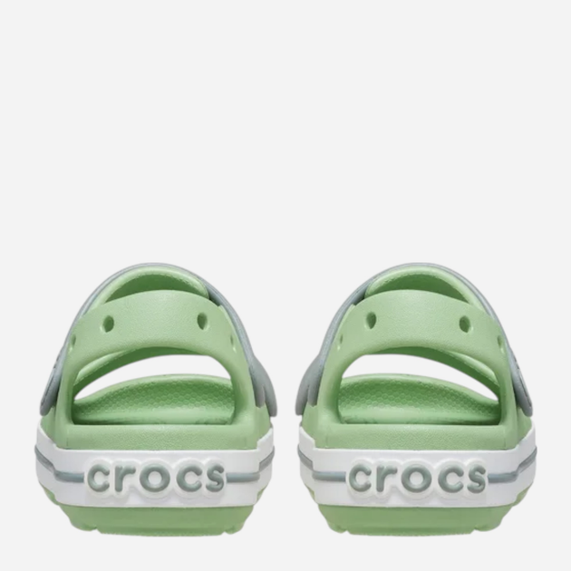Sandały chłopięce Crocs Crocband Cruiser Sandal T Kids 209423-3WD 33-34 (J2) Jasnozielone (196265603534) - obraz 5