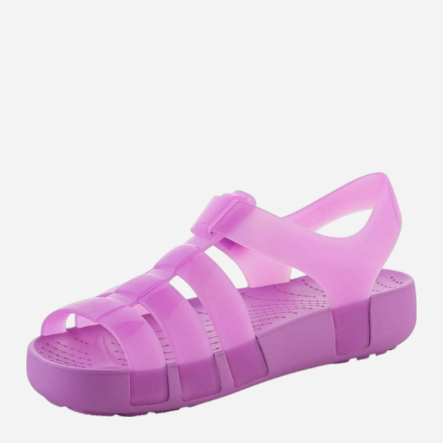 Sandały dziecięce dla dziewczynki Crocs Isabella Jelly CR209837-6WQ 34-35 (J3) Fioletowe (196265558575) - obraz 3