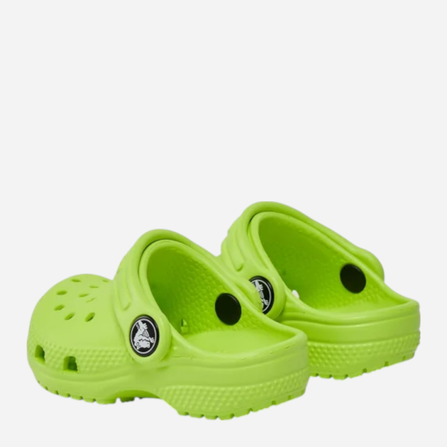 Chodaki chłopięce Crocs Classic Kids Clog T CR206990-LMDE 25-26 (C9) Jasnozielone (196265215898) - obraz 4