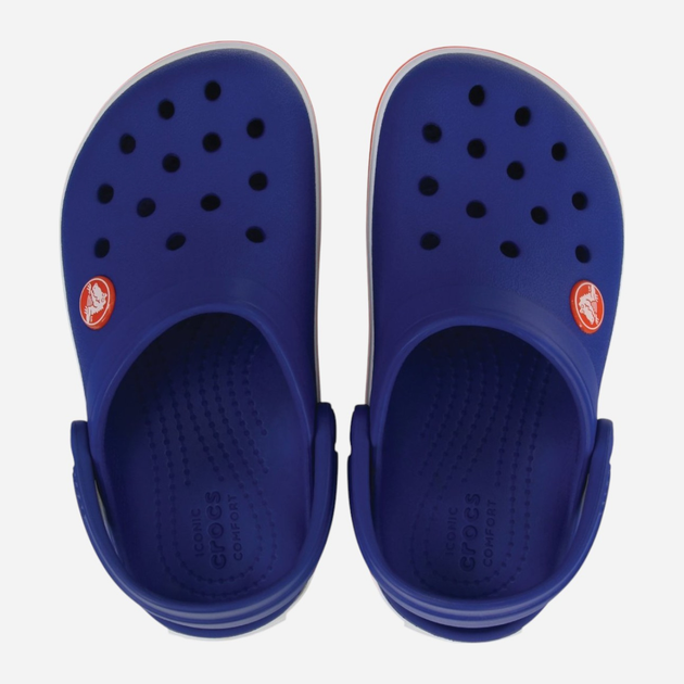 Chodaki chłopięce Crocs Crocband Clog CR207006-CEBL 32-33 (J1) Niebieskie (191448739697) - obraz 3