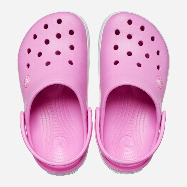 Chodaki dziecięce dla dziewczynki Crocs Crocband Clog CR207006-TAPK 28-29 (C11) Różowe (191448917163) - obraz 4