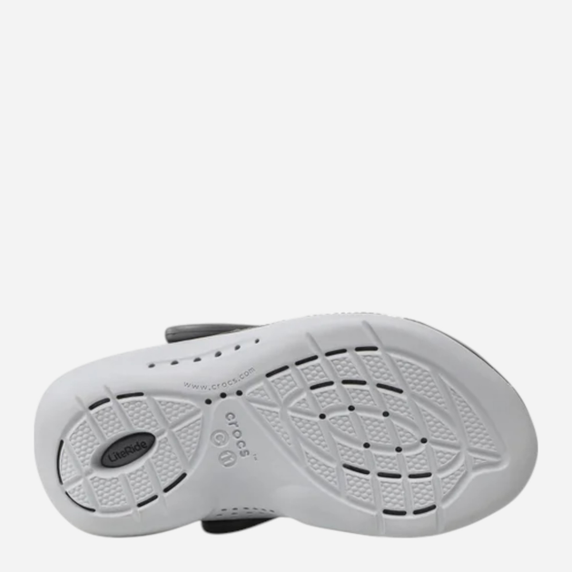 Chodaki chłopięce Crocs Literide 360 Clog K 207021-0DD 29-30 (C12) Czarne (191448917354) - obraz 6
