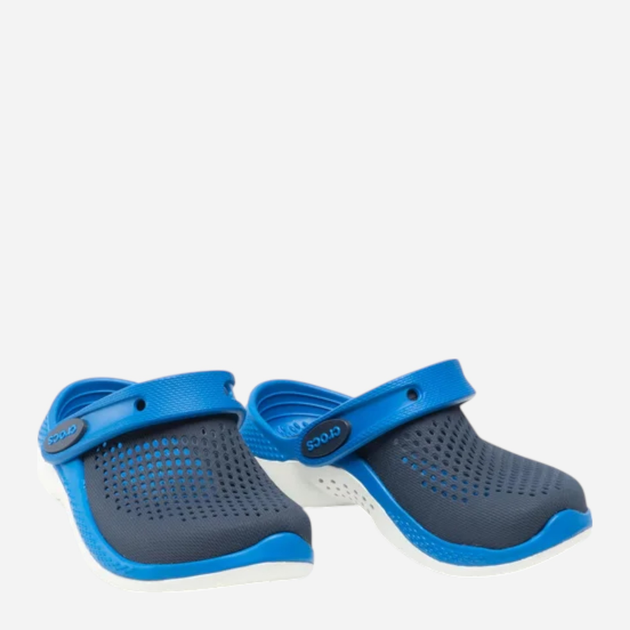 Chodaki chłopięce Crocs Literide 360 Clog K 207021-4KB 28-29 (C11) Granatowe (191448917521) - obraz 3