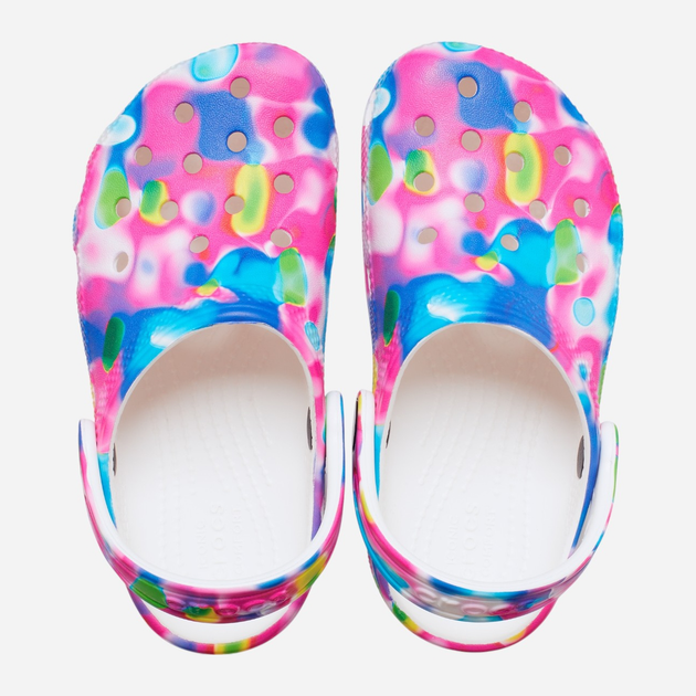 Дитячі крокси-сабо для дівчинки Crocs Classic Clog 207587-690 32-33 (J1) Різнокольорові (191448967762) - зображення 3