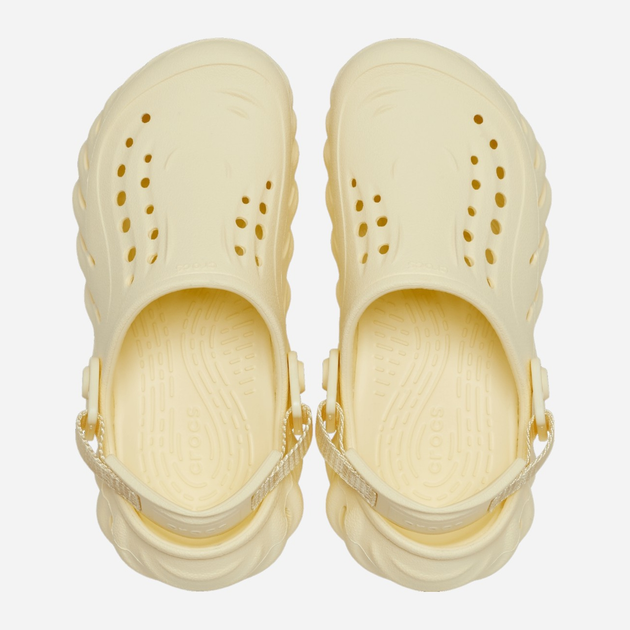 Chodaki chłopięce Crocs Echo Clog 208190-76O 34-35 (J3) Jasnożółte (196265566136) - obraz 3