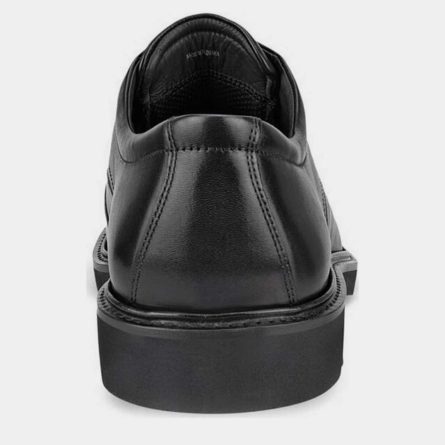 Buty derby męskie skórzane Ecco Metropole London 52560401001 47 Czarne (194891325592) - obraz 5