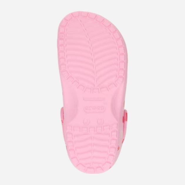 Chodaki dziecięce dla dziewczynki Crocs Graphic Classic Clog CR209754-6S0 32-33 (J1) Różowe (196265556472) - obraz 4
