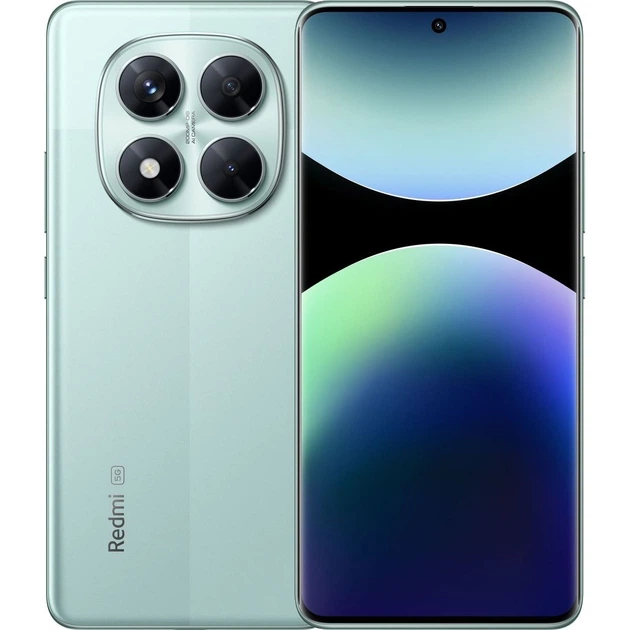 Смартфон Xiaomi Redmi Note 14 Pro 5G 8/256GB Coral Green - Фото 1 Смартфон Xiaomi Redmi Note 14 Pro 5G 8/256GB Coral Green - изображение 1