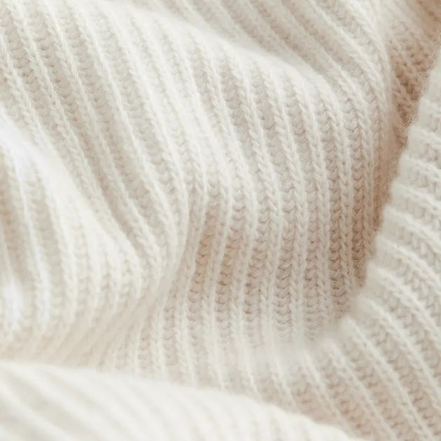 Свитер шерстяной женский H&M 10135915wer XS Молочный (PS2030000342419) 