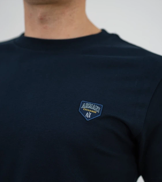 Футболка чоловіча Armani AX-15244-1 Navy Blue M - зображення 4