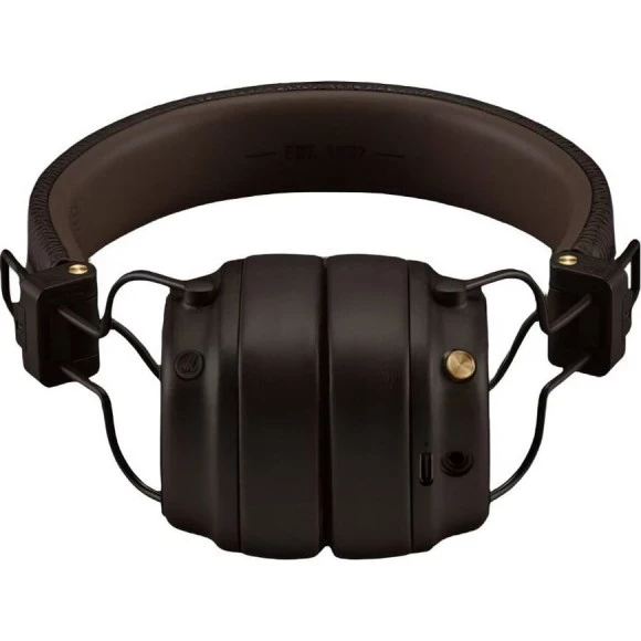 Беспроводные накладные наушники Marshall Major V (1006834) Brown (коричневые) - изображение 3