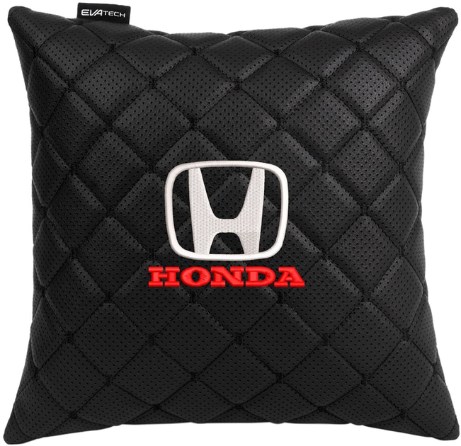 Подушка EVAtech ECO 30 х 30 см Honda Чорна з чорною ниткою від Rozetka на платформі USKIDKA Акція на Подушка EVAtech ECO 30 х 30 см Honda Чорна з чорною ниткою від Rozetka