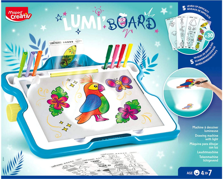 Zestaw kreatywny Maped Creativ Lumi Board (3154149070213) - obraz 3