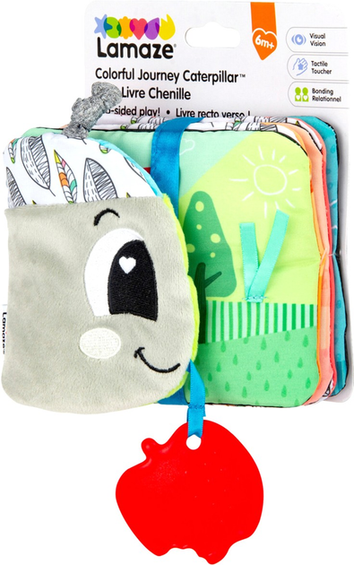 Książeczka Lamaze Colorful Journey Caterpillar (796714274638) - obraz 4
