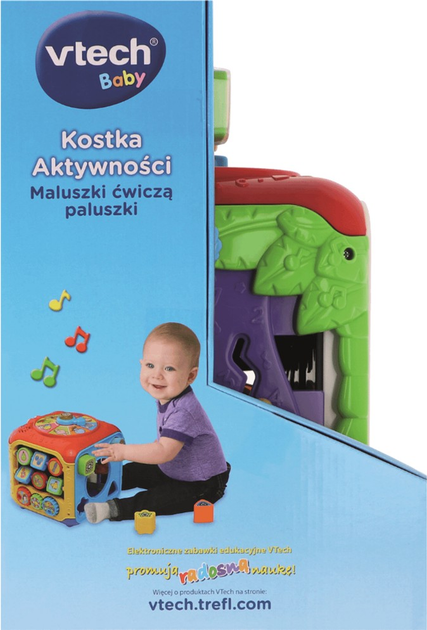 Zabawka edukacyjna VTech Baby Kostka Aktywności (5900511606775) - obraz 10