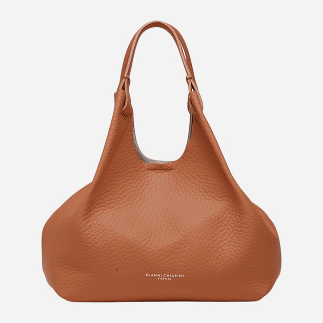 Комплект (сумка + косметичка) жіночий з натуральної шкіри Gianni Chiarini BS-9719-RNGDBL-13857 Коричневий (800070334539) - зображення 2