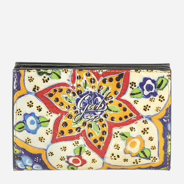 Гаманець жіночий шкіряний для карток Gabs G000130NDX2361-S0592 Жовтий (800070339585) - зображення 1